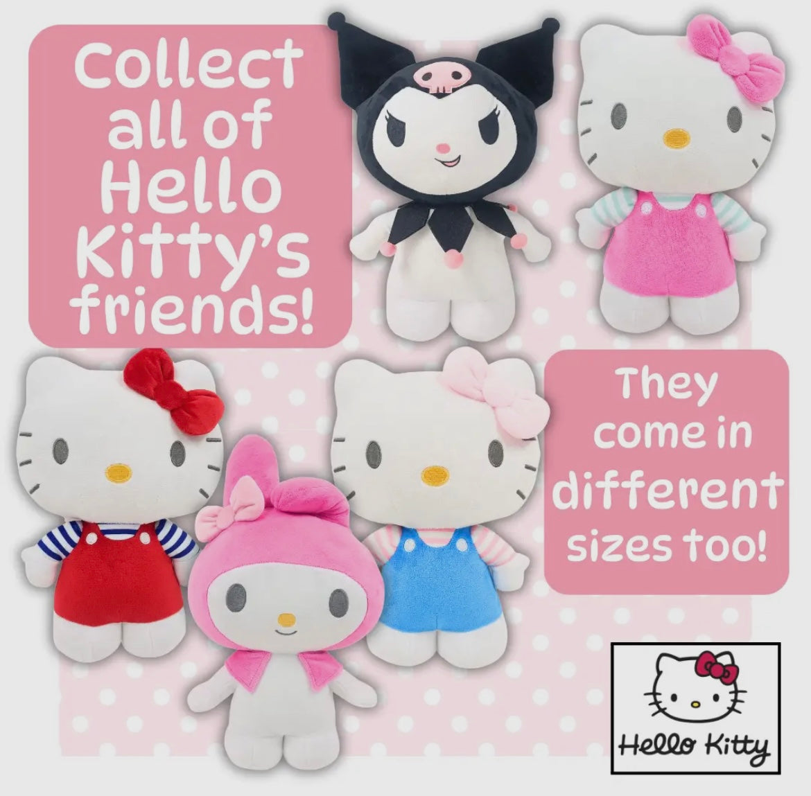 Kuromi Giant Plush - 45cm
