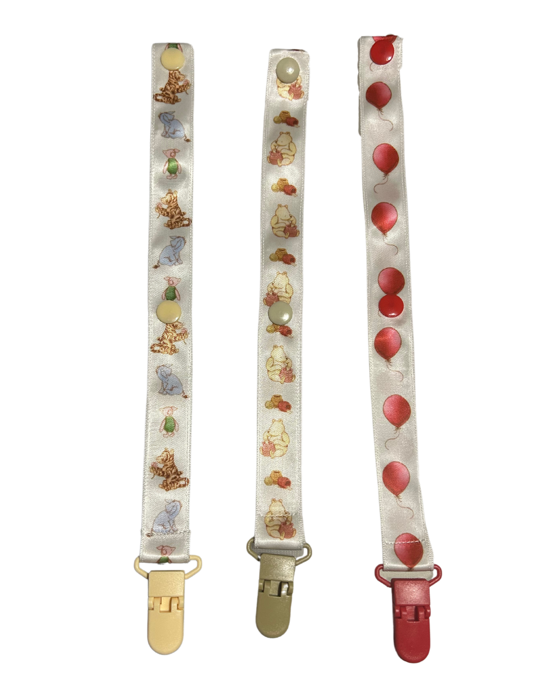 Chubby Little Cubby Adult Pacifier Clip Set