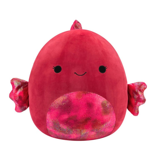 Squishmallows 16” Plush - Barella the Raspberry Beta Fish