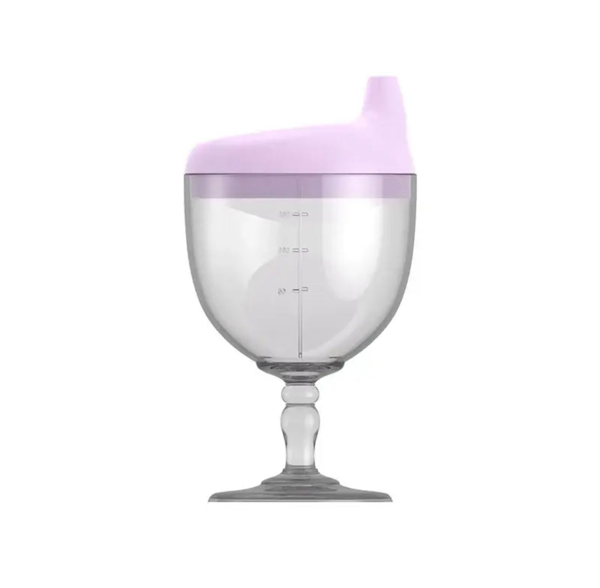 Wine Glass Sippy Cup