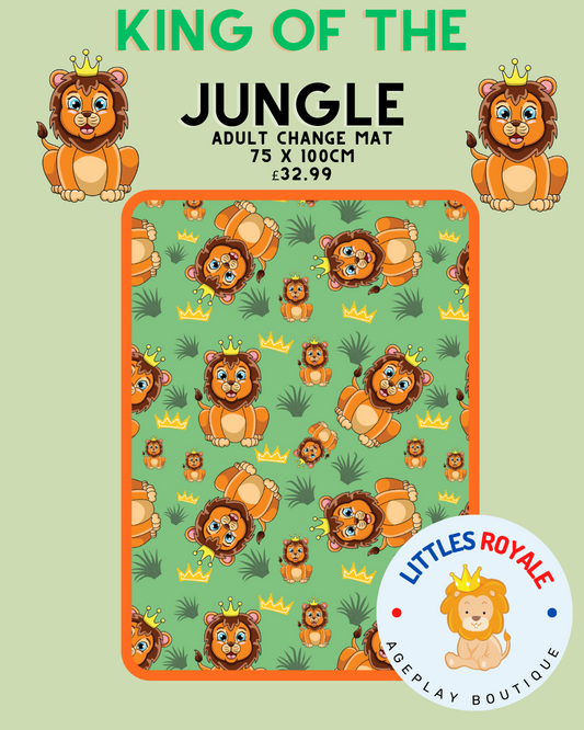 King of the Jungle Adult Change Mat