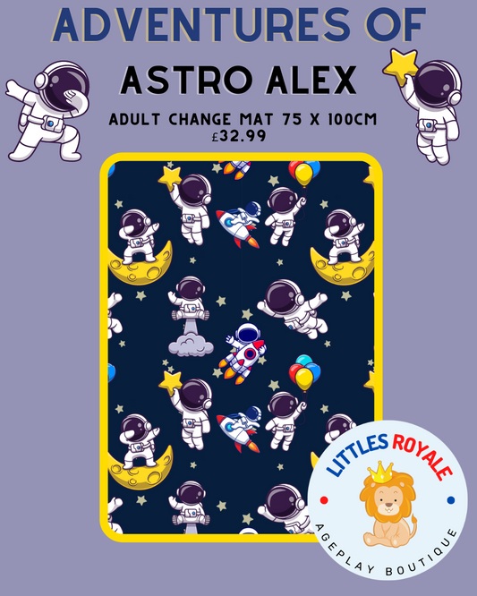 The Adventures of Astro Alex Adult Change Mat