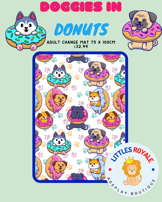 Doggies in Donuts Adult Change Mat